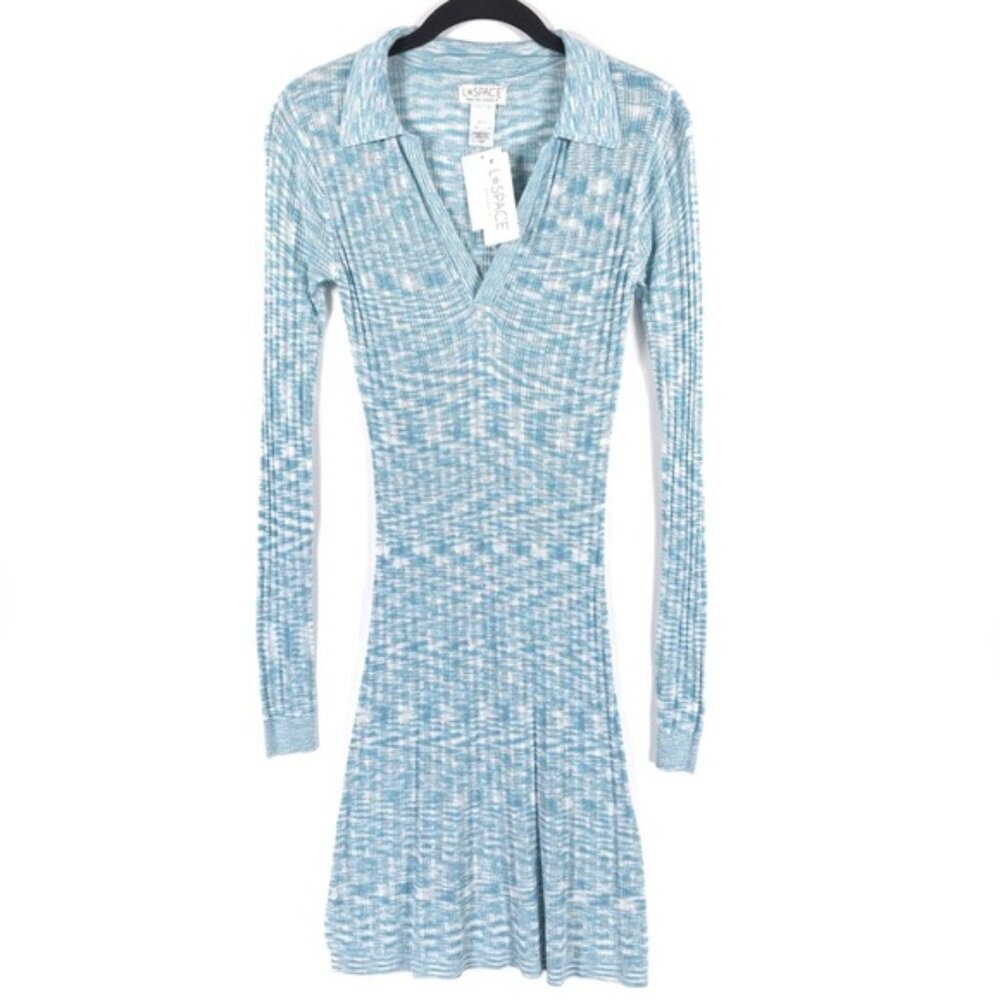 NWT L⭐️SPACE Revolve Anthropologie‎ Aria Knit Sweater Mini Dress Viscose SMALL